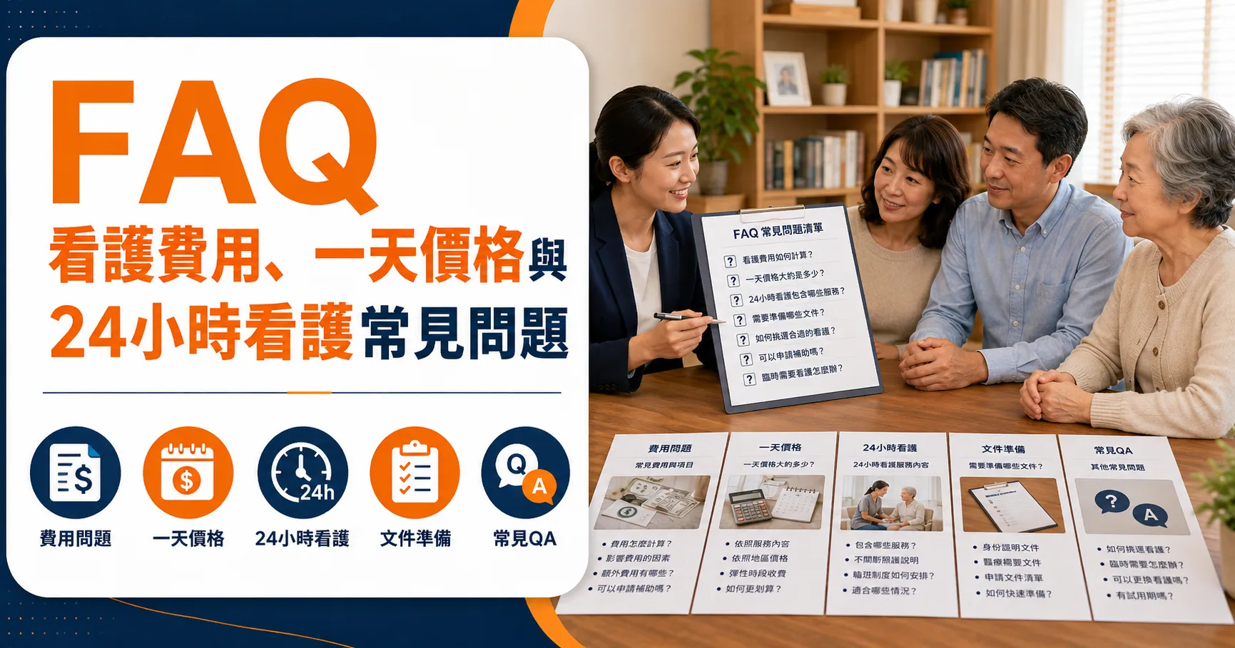 看護費用一天多少錢?醫院、居家、夜間與24小時價格差異整理-2